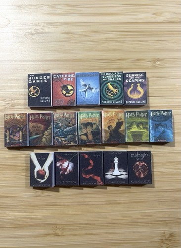 Miniature book sets twilight - book,