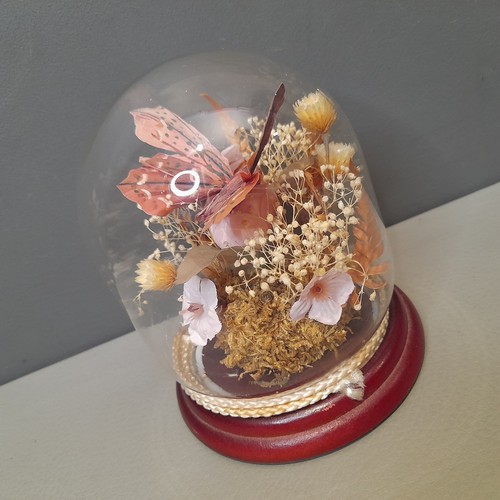 Faux butterfly cloche - faux,