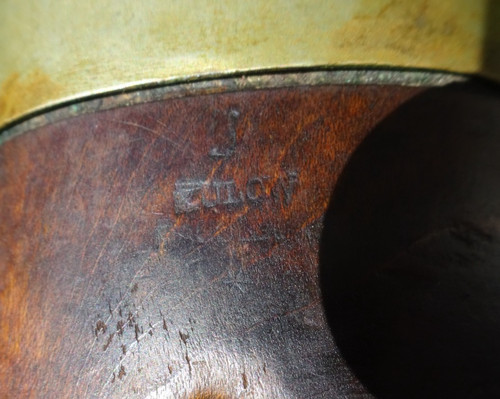 Old bassoon with brand - , stamp