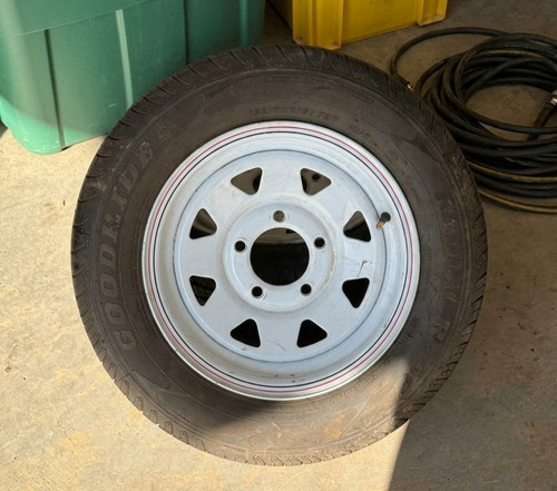 165x70x13 stud trailer wheel - 165x70x13,