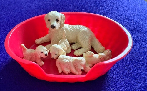 Vintage puppy pocket - my,