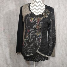 Y2K Boho Tunic Knit Top