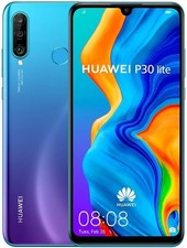 New Huawei P30 Lite Blue 128GB Dual Sim Factory Unlocked Sim Free Android Mobile