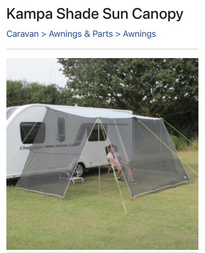 Kampa shade caravan - caravan, /