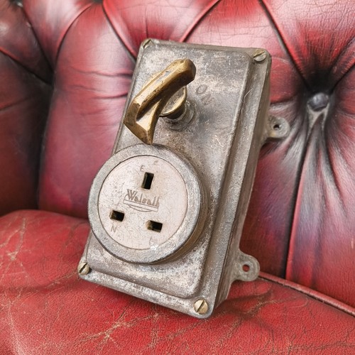 Vintage cast iron off - iron, on/off