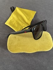 Gucci Grey Square Men's Sunglasses GG0010S 001 58 GG0010S 001 58