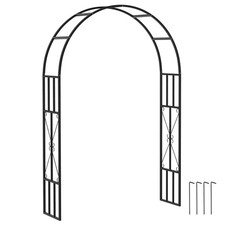 Outsunny Steel Garden Arch