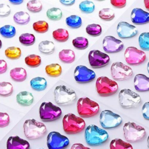 Small large hearts gems - &,