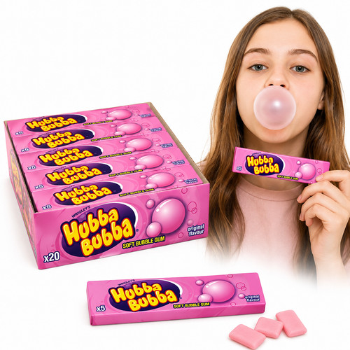 20x wrigley hubba bubba - wrigley's,