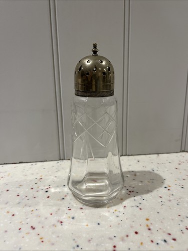 Sugar shaker cut glass - cut,