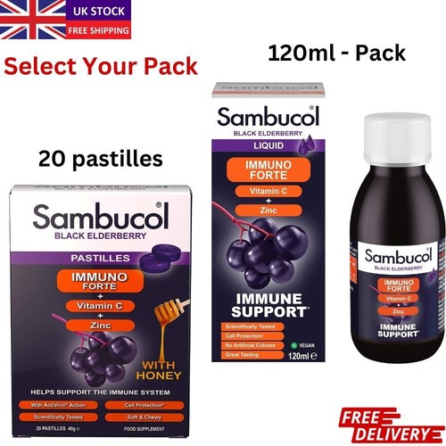 Sambucol black elderberry - black,