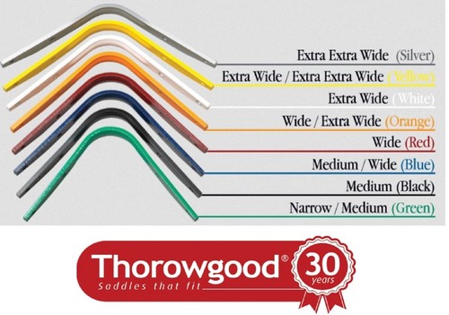 Thorowgood pony saddle gullet - pony,