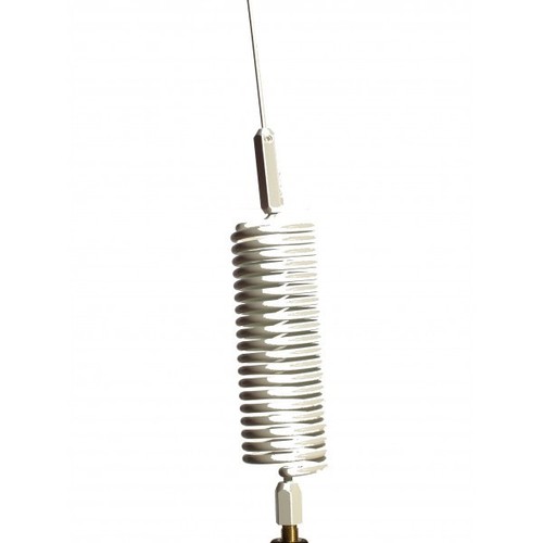 White radio aerial - white, springer