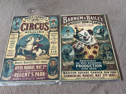 Victorian style circus - a3,