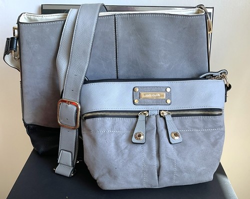 River island large grey faux - large,