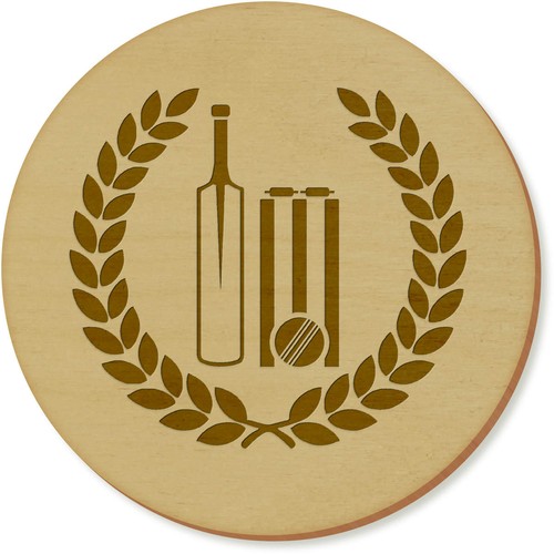 Cricket motif coaster - motif', /
