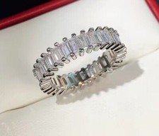 New Silver Baguette Eternity