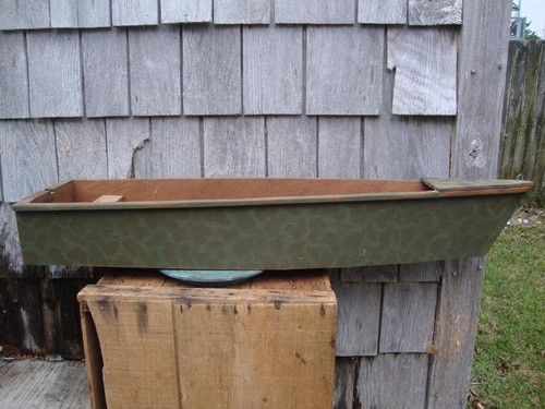 Vintage wooden skiff hunting - vintage,