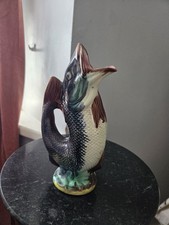 Staffordshire Gurgle Fish Jug