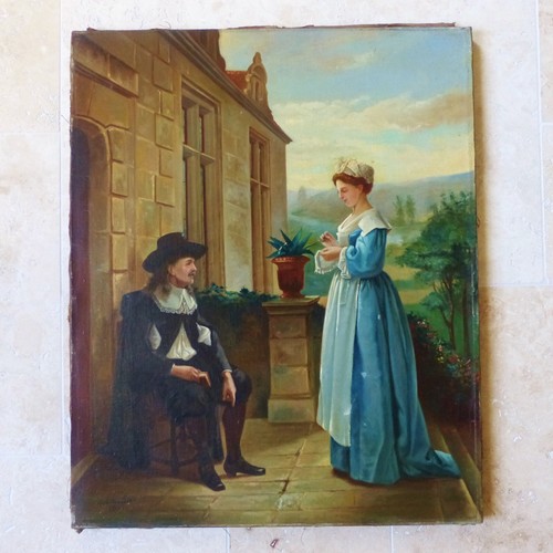 Signed douet large - :,