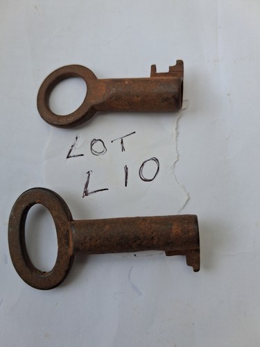 Antique casket cabinet keys - antique,