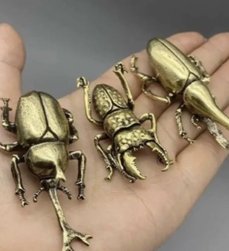 Set brass figurines - set,