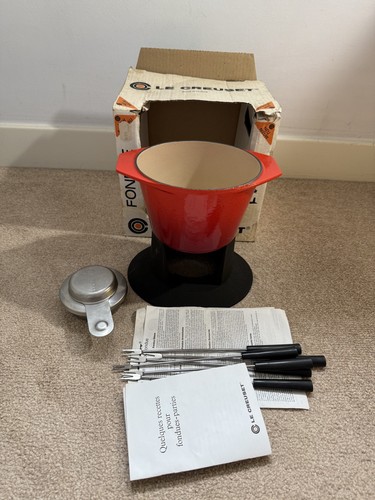 Vintage creuset fondue - vintage,