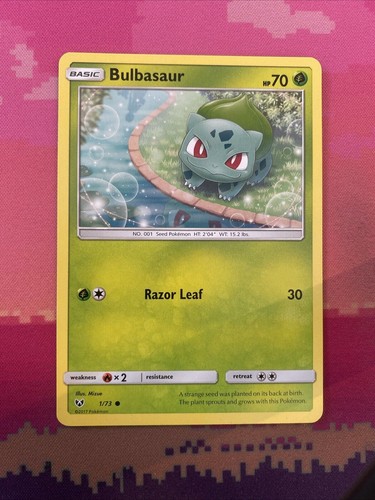 Pokemon card bulbasaur - pokemon, shining
