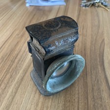 Antique Collective Joseph Lucas Birmingham Iron Bicycle Lamp lantern 1920