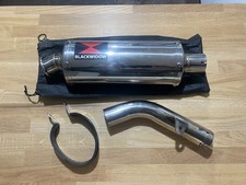 HONDA VFR 800 Blackwidow Aftermarket Exhaust Can 1997 to 2002