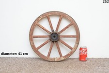 Vintage old wooden cart wagon