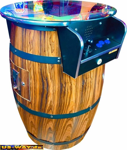 Barrel cocktail table - g-25,