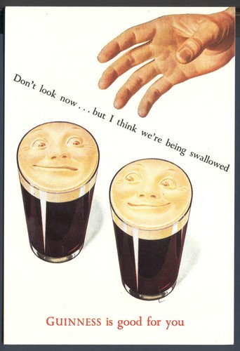 Promo postcard for guinness - promo,