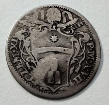 1700 - 1721 PAPAL STATES 1 ONE