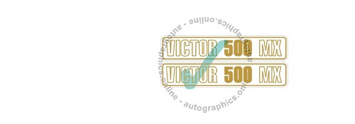 Bsa victor 500 - 500, mx
