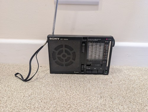 Sony icf 7600a radio - am, 9