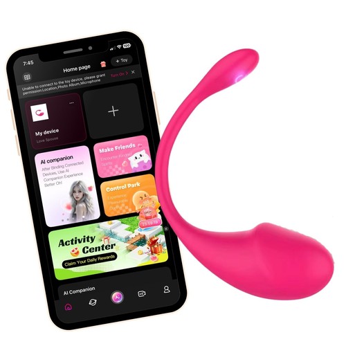 Love egg vibrator - vibrator, app
