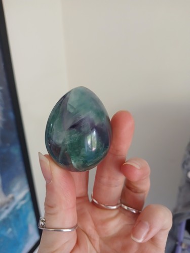 Fluorite eggs - fluorite,
