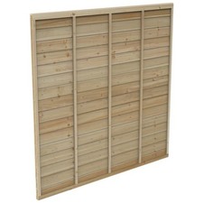 Pressure Treated Overlap Fence