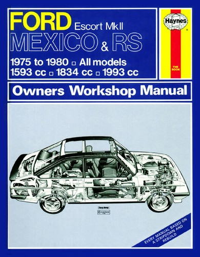 Haynes manual ford escort - manual,