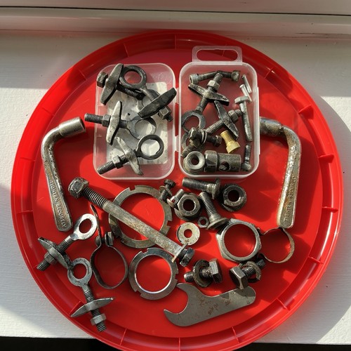 Vintage retro bicycle parts - retro,