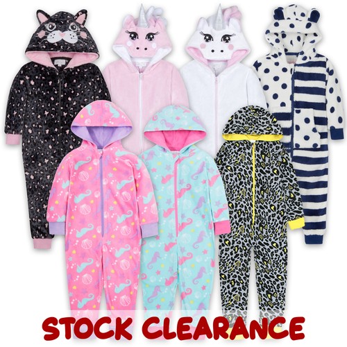 Girls 1onesie hooded jumpsuit - girls,