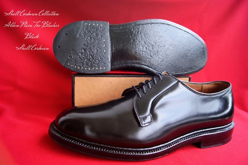Alden black shell - alden, cordovan