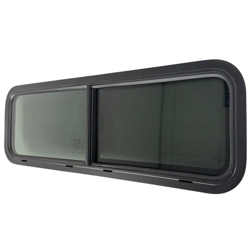 Tempered glass sliding window - glass,