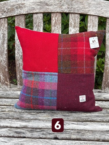 Harris tweed cushions made - harris, by