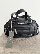 Kangol Handbag Black Faux
