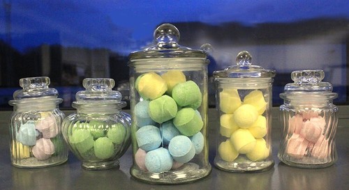 Glass sweet jars with lids - jars,