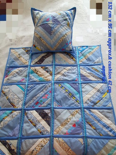 Handmade patchwork quilt lap - handmade,