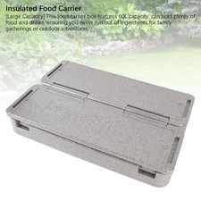Insulated Food Carrier Box 60L Large Capacity Folding Thermal Insulation Box For