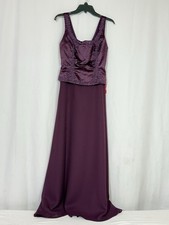 NEW Rebecca Sz S Plum Formal